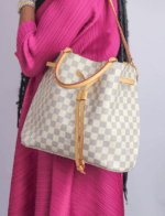 Louis Vuitton Canvas Damier Azur Girolata Bag