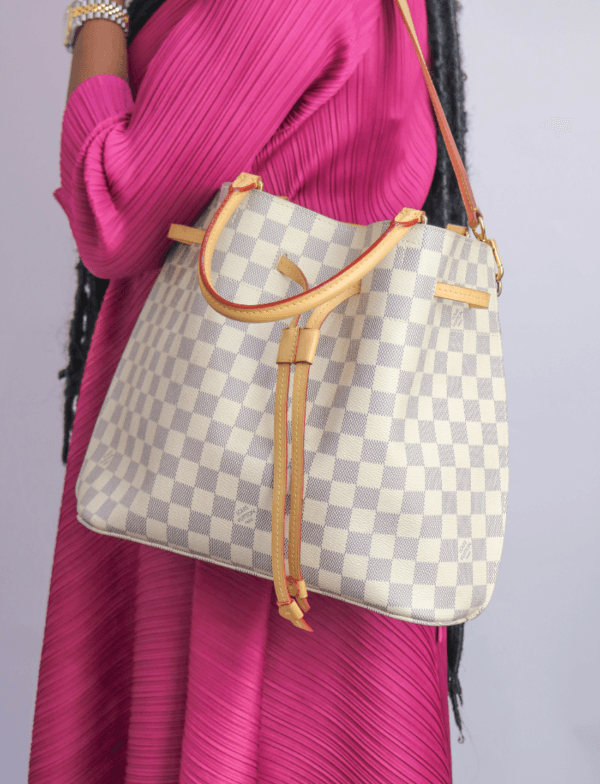 Louis Vuitton Canvas Damier Azur Girolata Bag