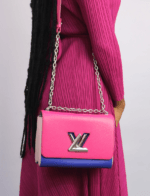 Louis Vuitton Twist MM Blue/Pink Epi Leather