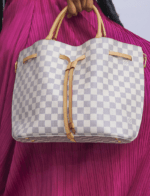 Louis Vuitton Canvas Damier Azur Girolata Bag