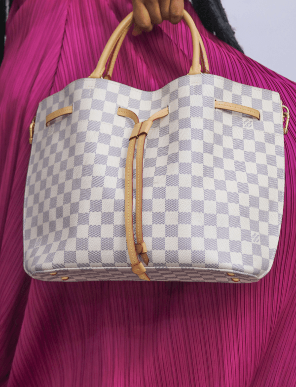 Louis Vuitton Canvas Damier Azur Girolata Bag