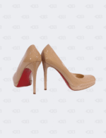 Christian Louboutin Beige Patent Leather New Simple Pumps Size 39