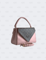 Louis Vuitton Grained Calfskin Monogram Double V Rose Poudre