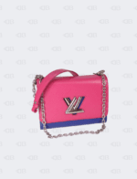 Louis Vuitton Twist MM Blue/Pink Epi Leather