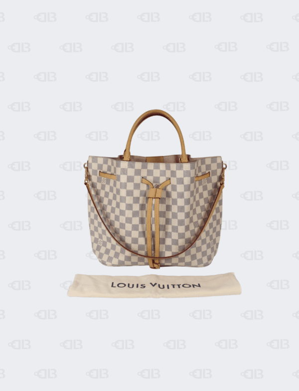 Louis Vuitton Canvas Damier Azur Girolata Bag