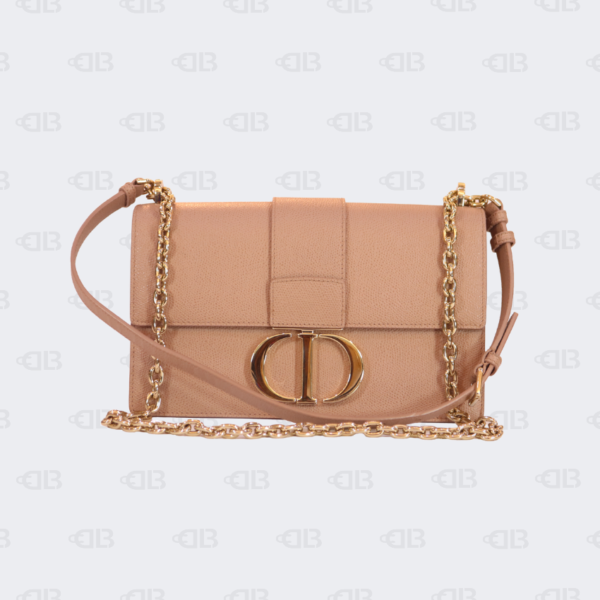 Christian Dior Montaigne East-West Bag with Chain Pink Calfskin