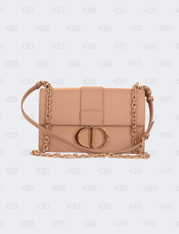 Christian Dior Montaigne East-West Bag with Chain Pink Calfskin