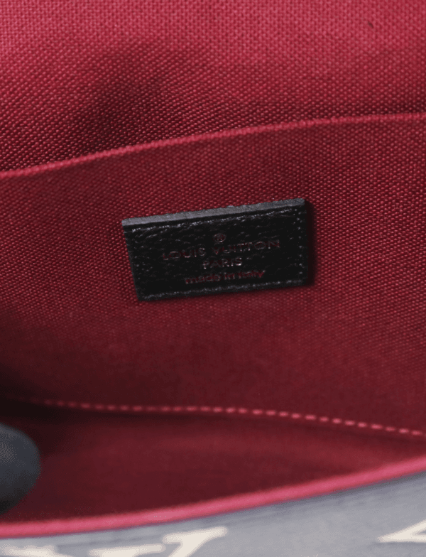 Louis Vuitton Felicie Pochette Bicolor Monogram Empreinte Giant Black