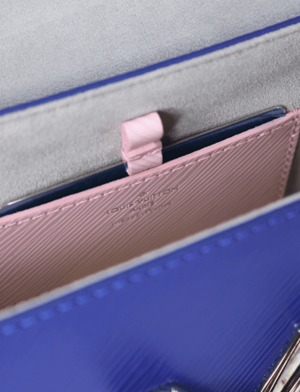 Louis Vuitton Twist MM Blue/Pink Epi Leather