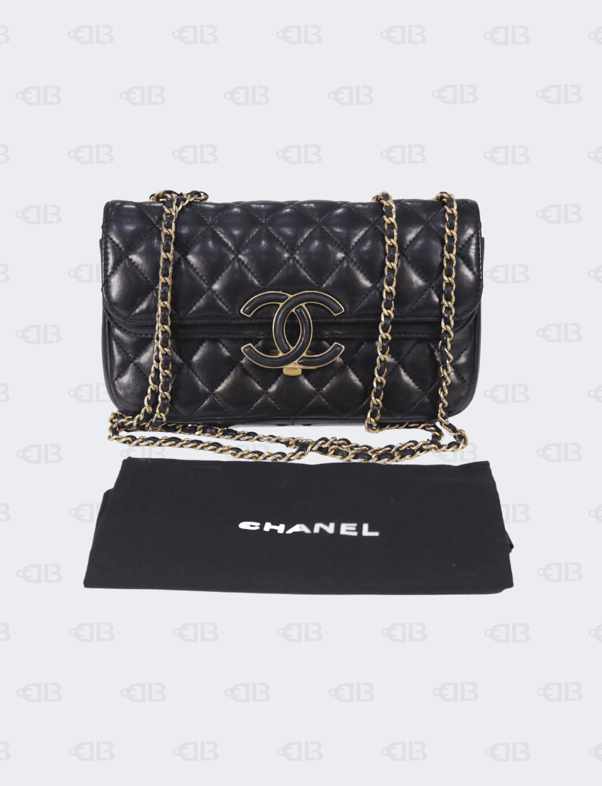 Chanel Small CC Chic Double Flap Bag