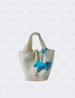 Hermes Picotin Lock 22 Nata Clemence Tote with GHW