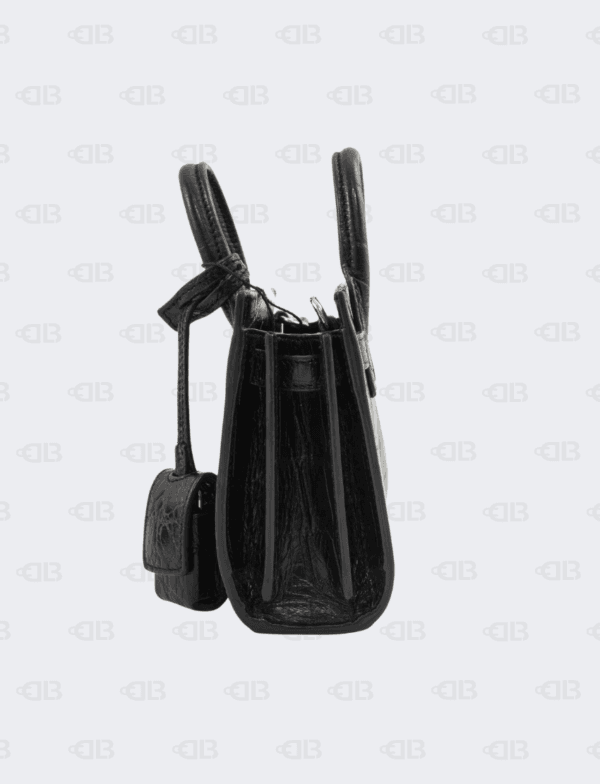 YSL Croco Embossed Sac De Jour