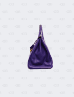 Hermes Ultraviolet Clemence Birkin 35 Gold Hardware