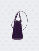 Lady Dior Purple Patent Cannage Medium