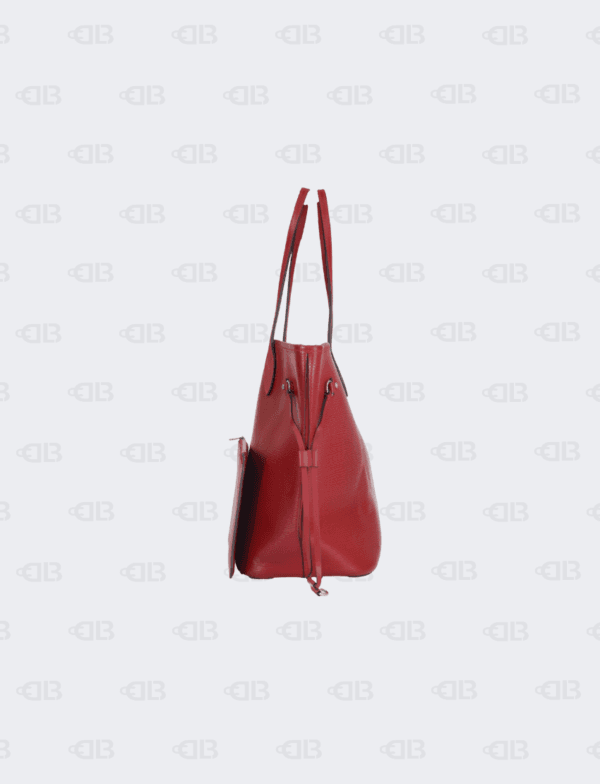 Louis Vuitton Rubi Epi Leather Neverfull MM Bag with Pouch