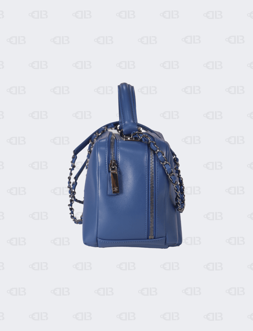 Chanel Trendy CC Bowling Bag Calfskin Small