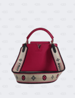 Louis Vuitton Taurillon Capucines BB Fuschia