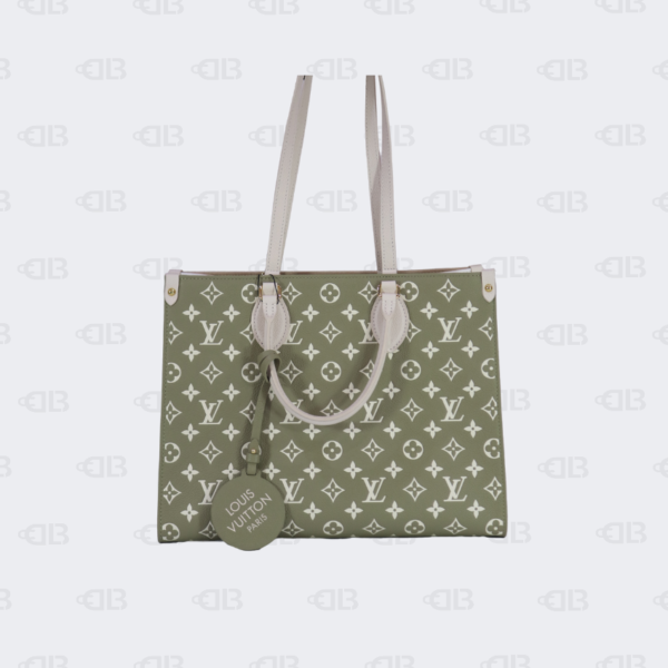 Louis Vuitton Spring in the City Khaki and Beige Empreinte OnTheGo MM