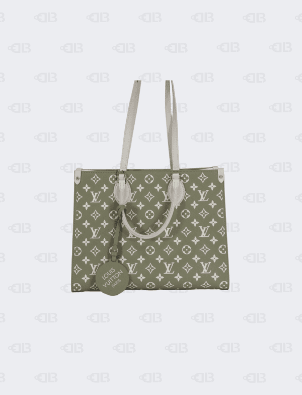 Louis Vuitton Spring in the City Khaki and Beige Empreinte OnTheGo MM