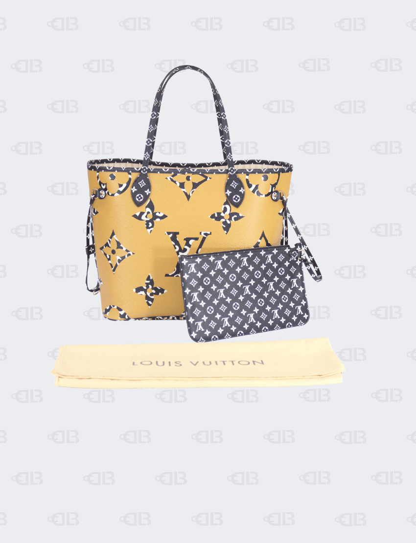 Louis Vuitton Giant Jungle Neverfull MM with Pouch