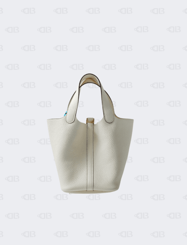 Hermes Picotin Lock 22 Nata Clemence Tote with GHW