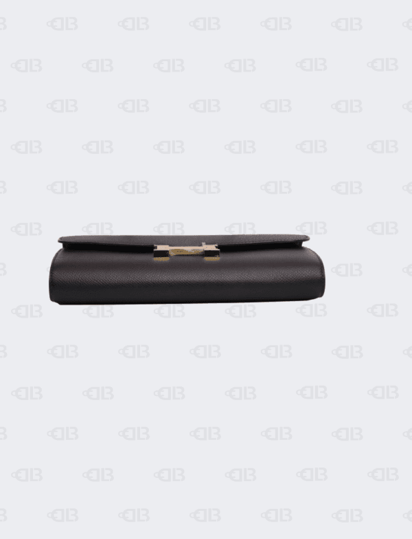 Hermes Black Constance To Go Black with Gold Hardware