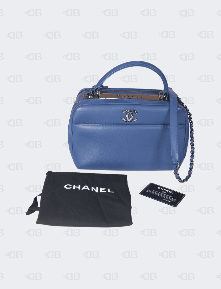 Chanel Trendy CC Bowling Bag Calfskin Small