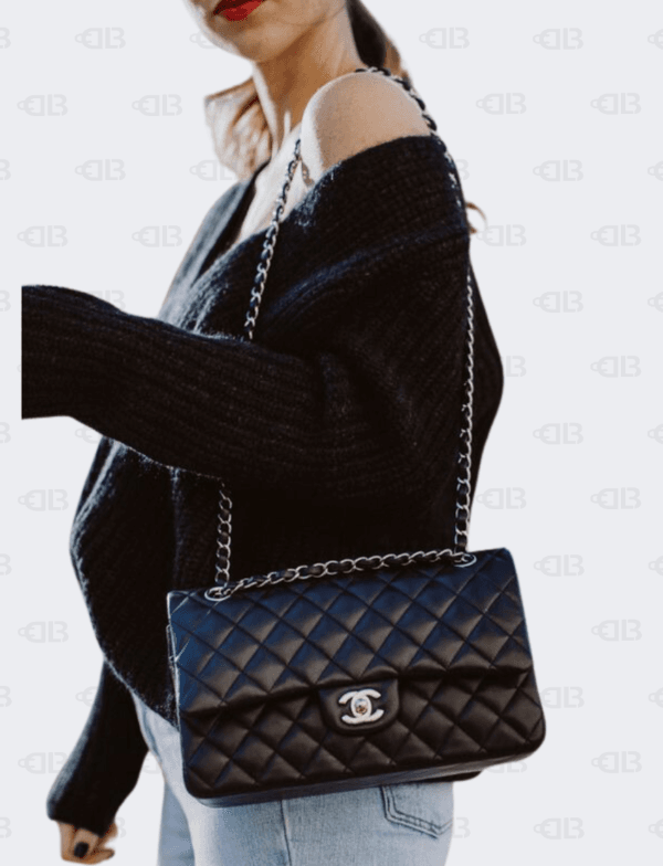 Chanel Classic Medium Flap Bag in Black