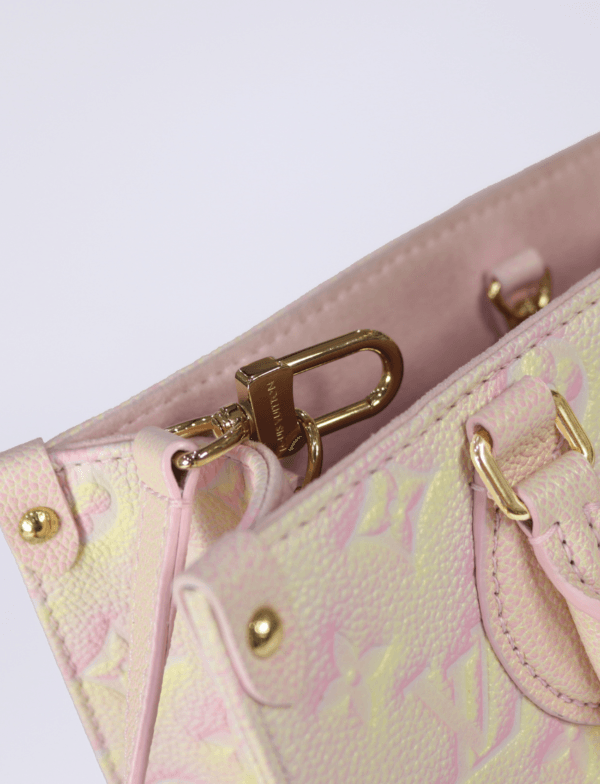 Louis Vuitton On The Go Pm Limited Edition Empriente Iridescent