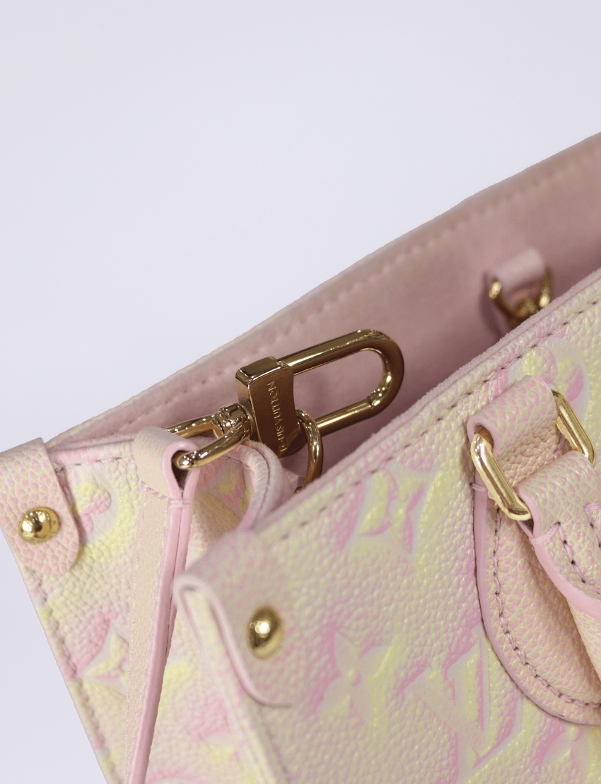 Louis Vuitton On The Go Pm Limited Edition Empriente Iridescent