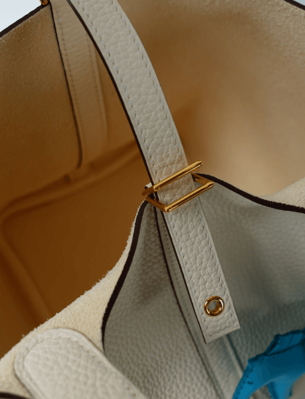 Hermes Picotin Lock 22 Nata Clemence Tote with GHW