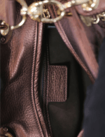 Lady Dior Burgundy Cannage Lambskin Medium