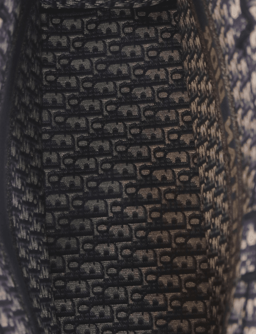 Christian Dior Blue Oblique Book Tote Large Bag