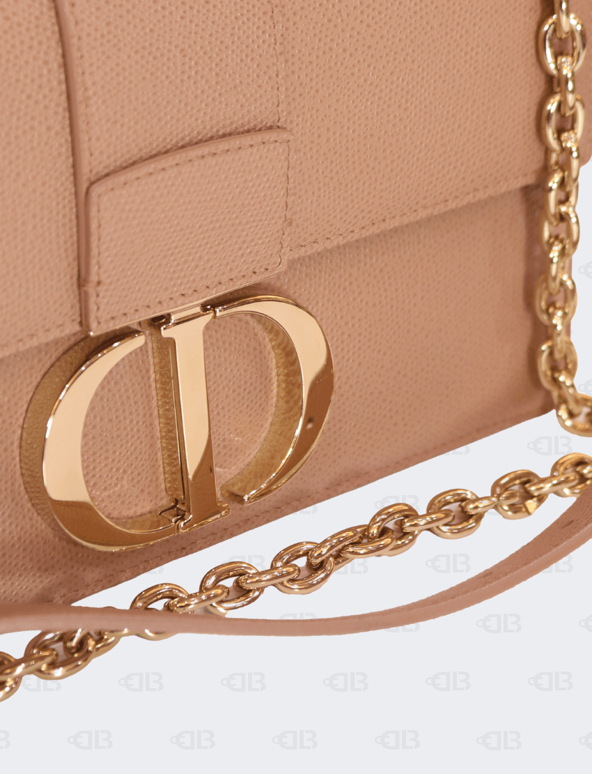 Christian Dior Montaigne East-West Bag with Chain Pink Calfskin