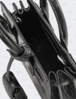 YSL Croco Embossed Sac De Jour