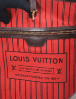 Louis Vuitton Damier Ebene Canvas Neverfull GM Bag