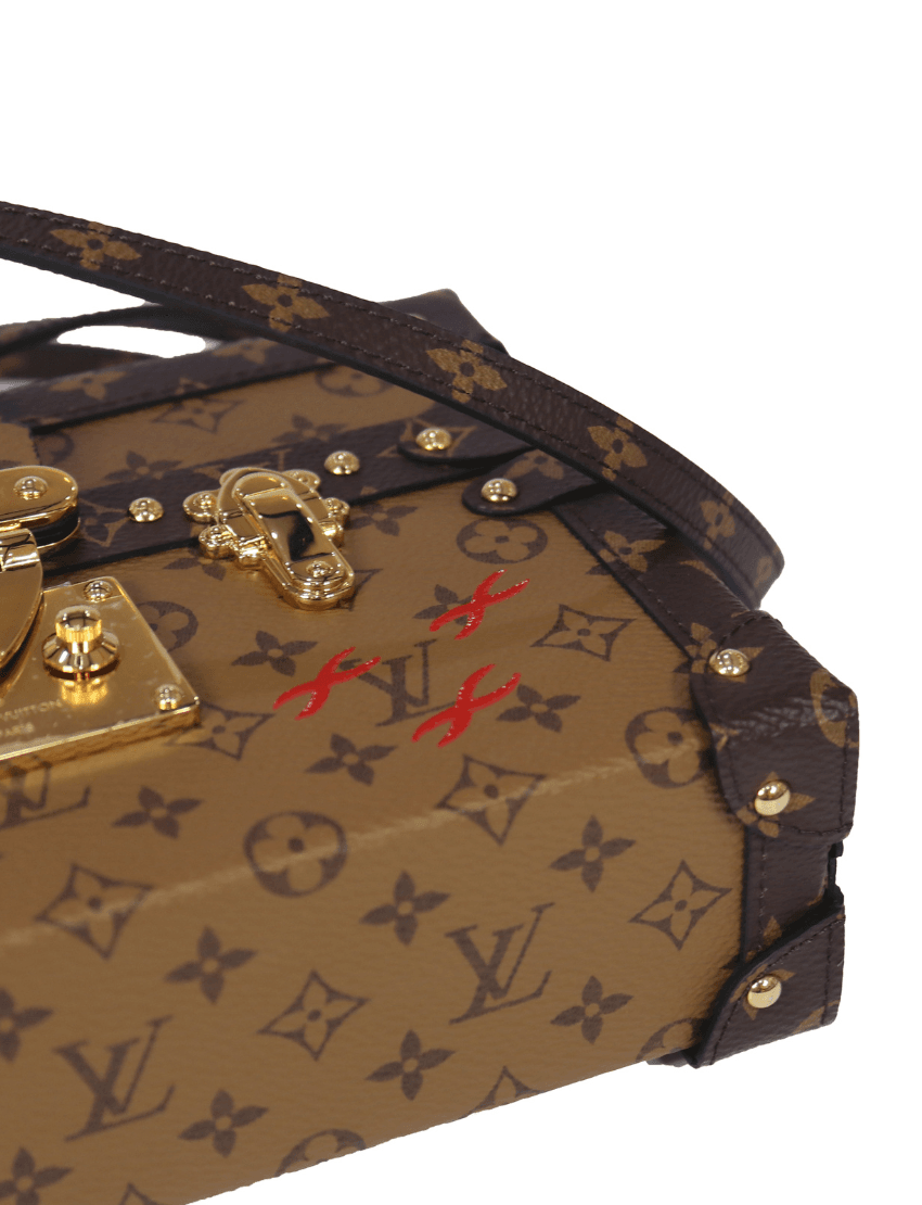 Louis Vuitton Petite Malle Monogram Reverse Bag