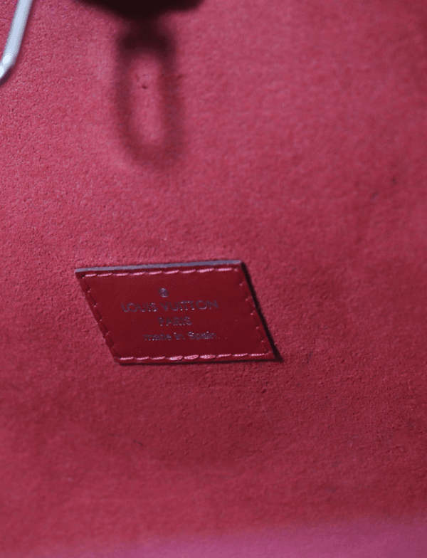 Louis Vuitton Rubi Epi Leather Neverfull MM Bag with Pouch