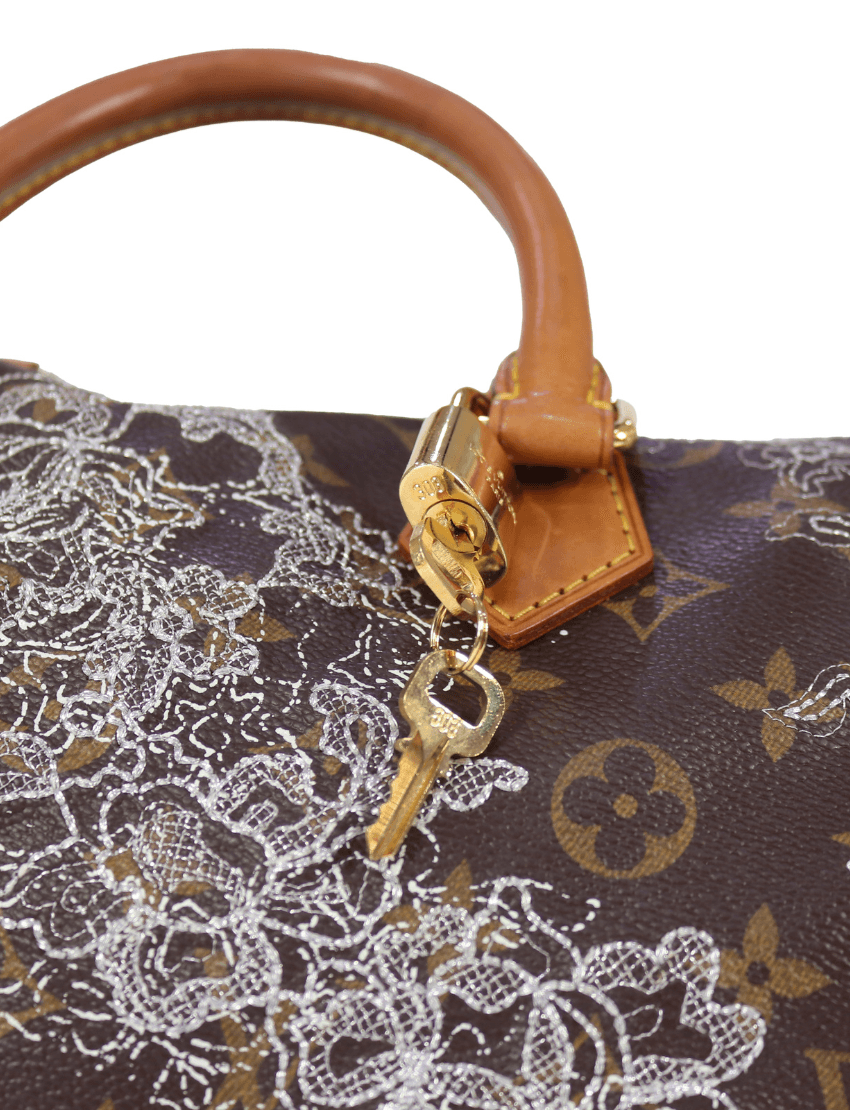 Louis Vuitton Speedy 30 Dentelle