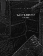 YSL Croco Embossed Sac De Jour