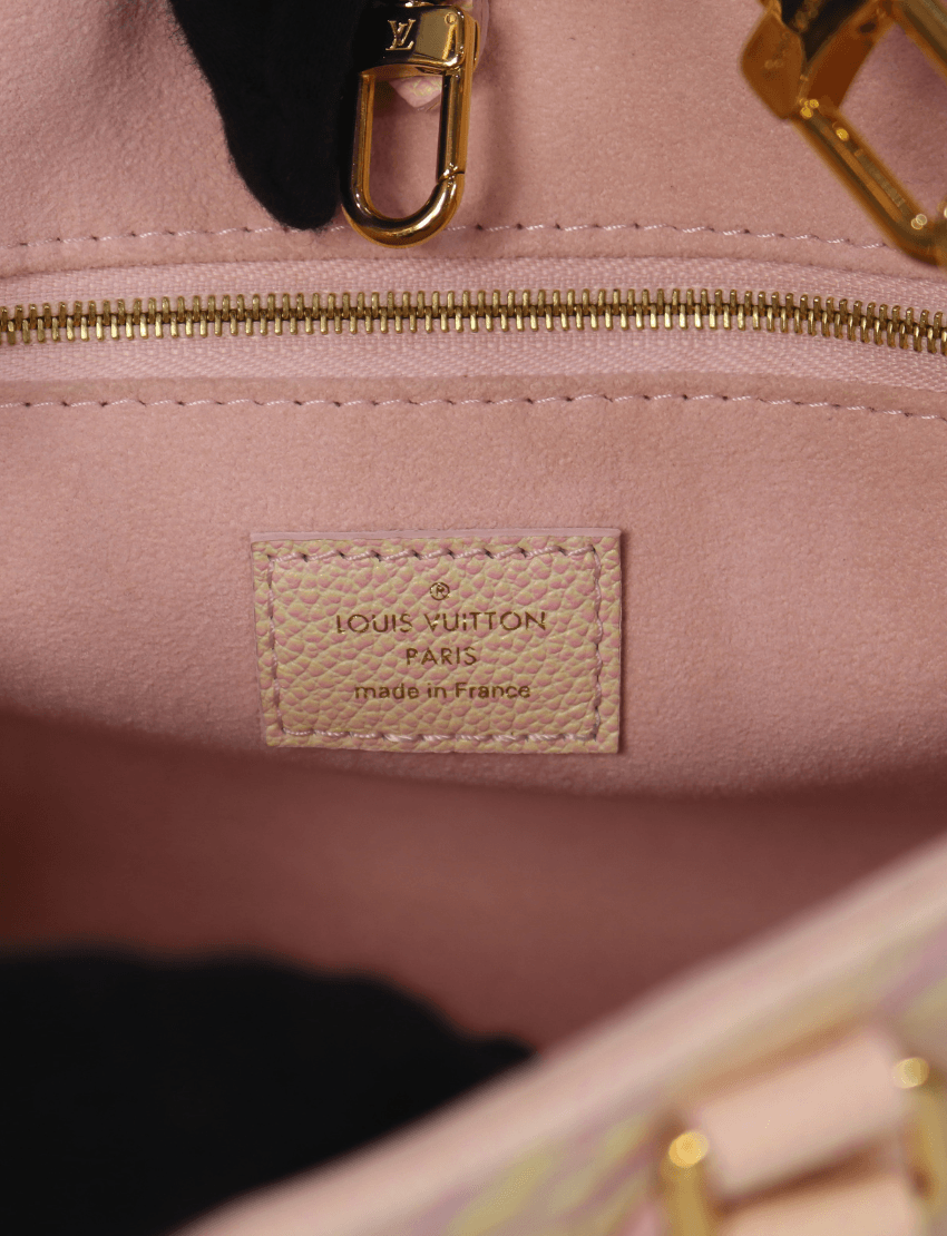 Louis Vuitton On The Go Pm Limited Edition Empriente Iridescent