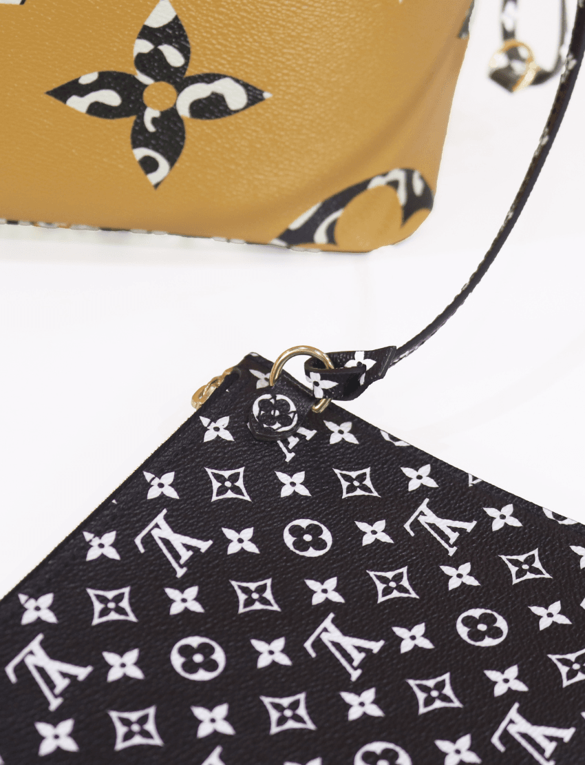 Louis Vuitton Giant Jungle Neverfull MM with Pouch