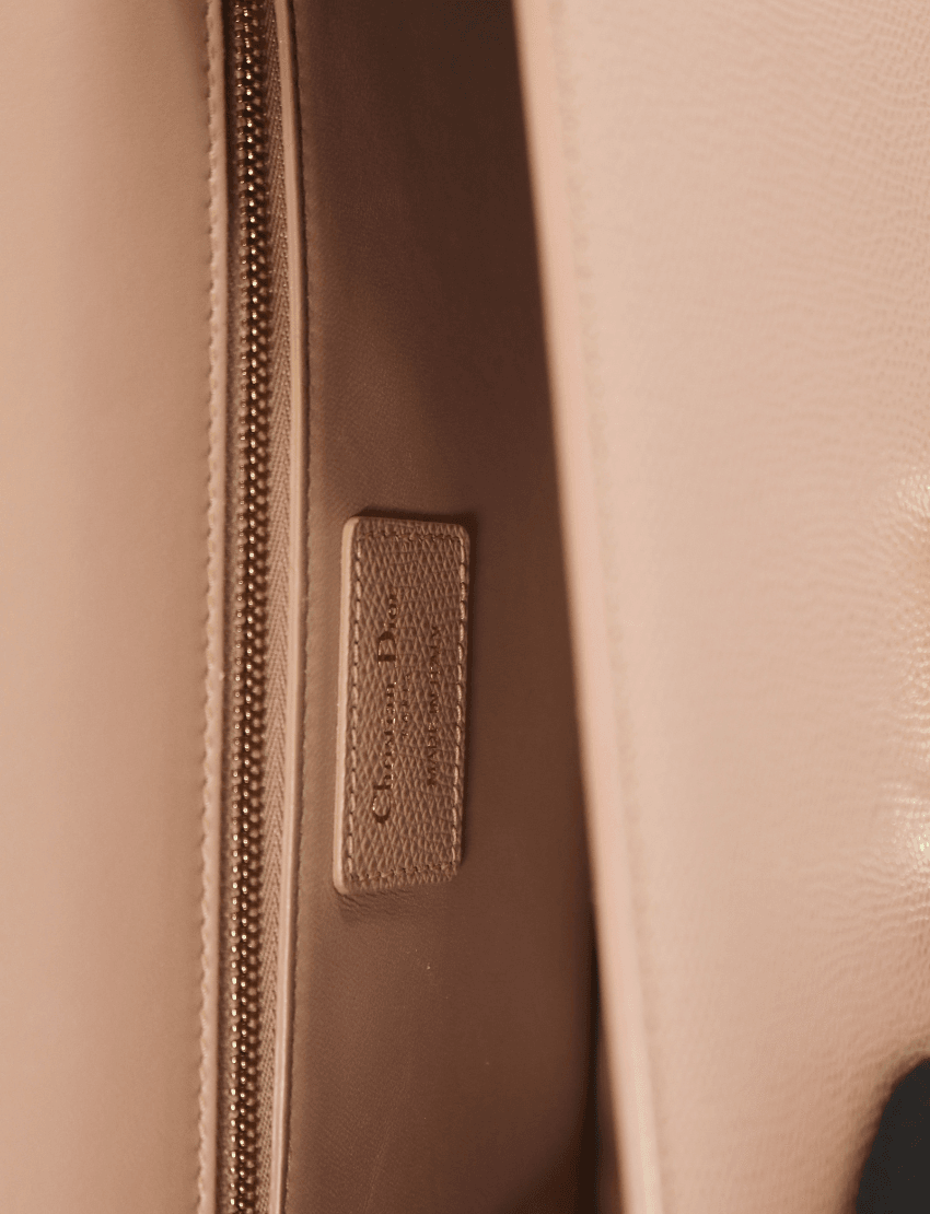 Christian Dior Montaigne East-West Bag with Chain Pink Calfskin