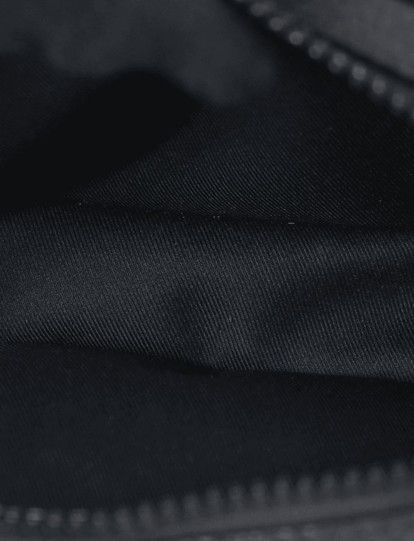 Louis Vuitton Taurillon Monogram Uniformes Solar Ray Soft Pochette Volga Belt Bag Black