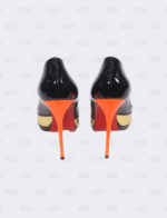 Christian Louboutin Multicolor Patent Leather Astrogirl Round Toe Pumps Size-39