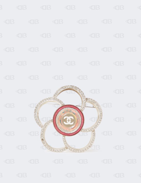 Chanel Pink Fashion Brooches