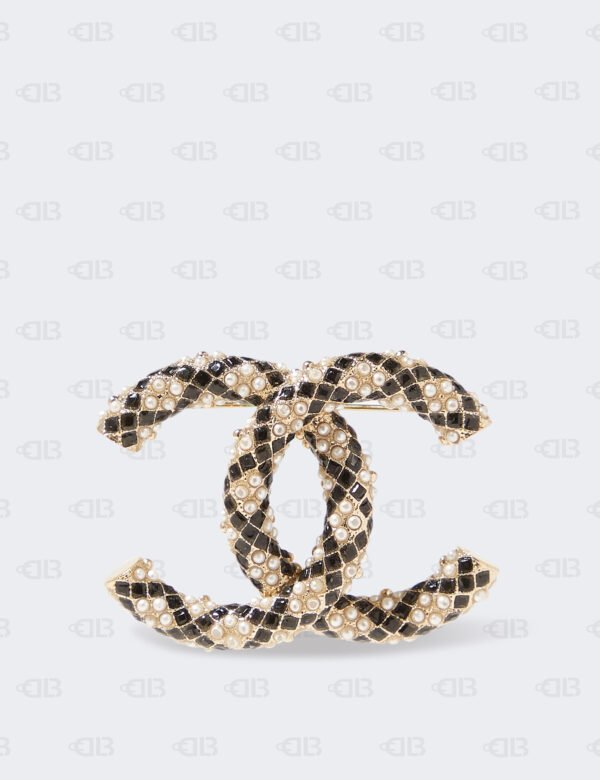 CHANEL CC Y BROOCH