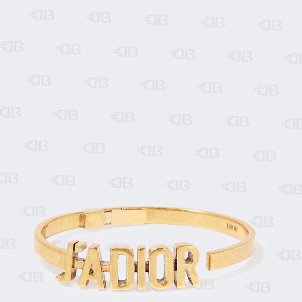 Dior J’Adior Cuff Bracelet gold Golden