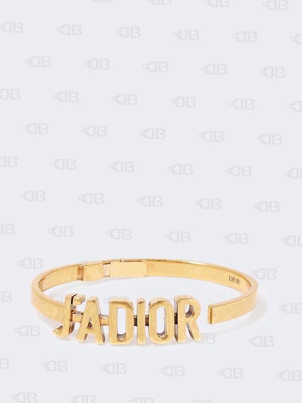 Dior J’Adior Cuff Bracelet gold Golden