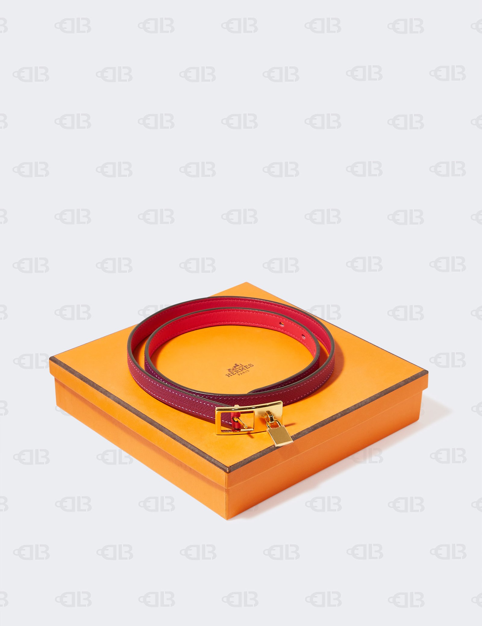 Hermes Bicolor Rival Belt